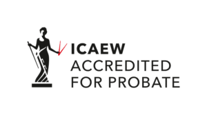 ICAEW Accredited for Probate badge